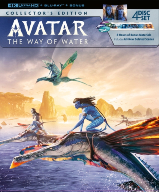 Avatar: The Way of Water 2022 Blu-ray / 4K Ultra HD + Blu-ray (Collector's Edition) - MangaShop.ro