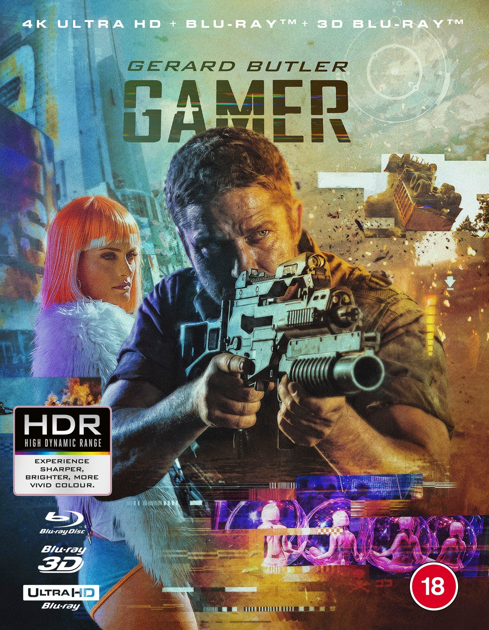 Gamer 2009 Blu-ray / 4K Ultra HD + Blu-ray - MangaShop.ro