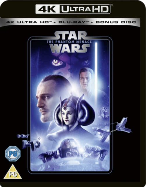 Star Wars: Episode I - The Phantom Menace 1999 Blu-ray / 4K Ultra HD + Blu-ray - MangaShop.ro