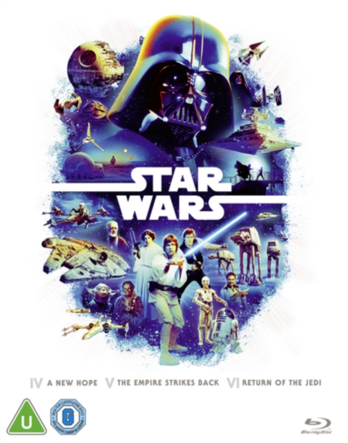 Star Wars Trilogy: Episodes IV, V and VI 1983 Blu-ray / Box Set - MangaShop.ro
