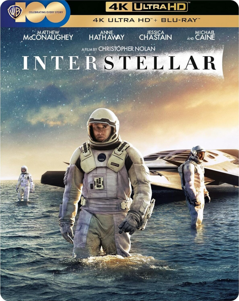 Interstellar 2014 (HMV Steelbook) Blu-Ray / 4k - MangaShop.ro