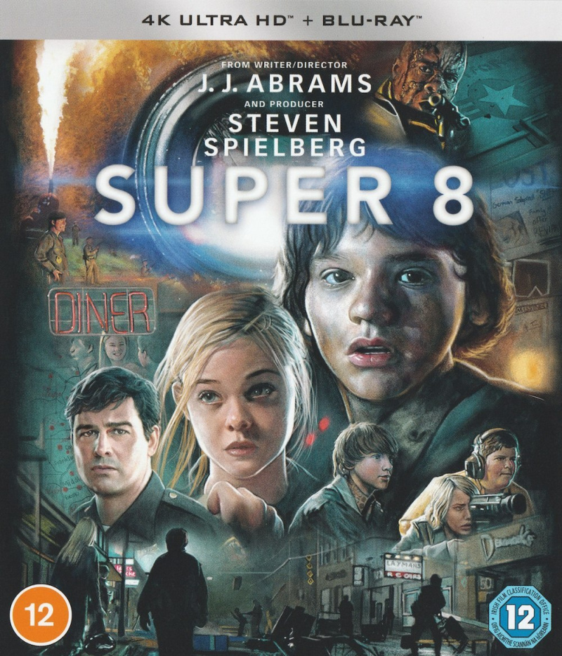 Super 8 2011 Blu-ray / 4K Ultra HD + Blu-ray (10th Anniversary) - MangaShop.ro