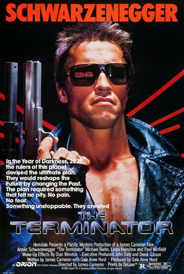 The Terminator 1984 Blu-ray / 4K Ultra HD 40th Anniversary Steelbook - MangaShop.ro