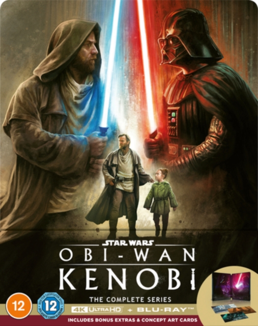 Obi-Wan Kenobi: The Complete Series 2022 Blu-ray / 4K Ultra HD + Blu-ray (Steelbook) - MangaShop.ro