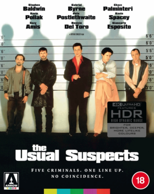 The Usual Suspects 1995 Blu-ray / 4K Ultra HD (Restored Limited Edition) - MangaShop.ro