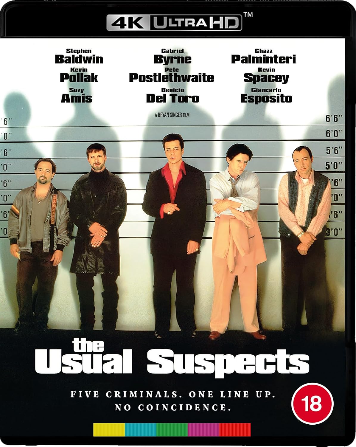 The Usual Suspects 1995 Blu-ray / 4K Ultra HD (Restored) - MangaShop.ro