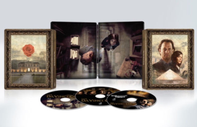 The Da Vinci Code 2006 Blu-ray / 4K Ultra HD + Blu-ray (Steelbook) - MangaShop.ro