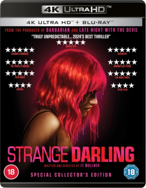 Strange Darling 2023 Blu-ray / 4K Ultra HD + Blu-ray (Special Collector's Edition) - MangaShop.ro