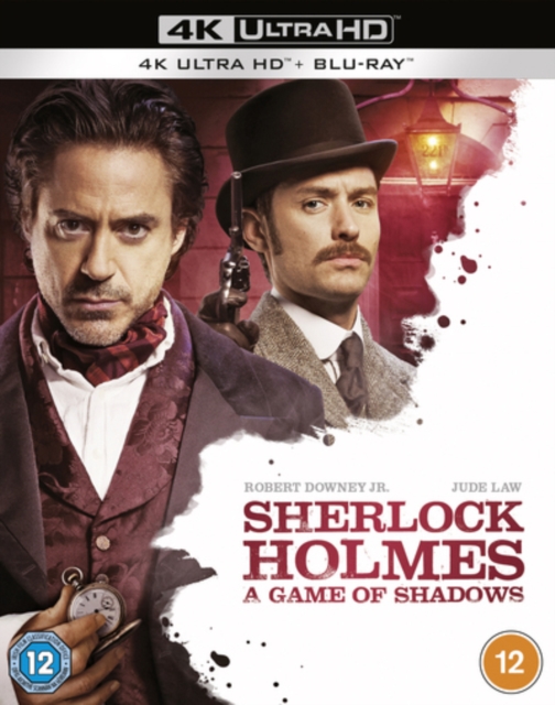 Sherlock Holmes: A Game of Shadows 2011 Blu-ray / 4K Ultra HD + Blu-ray - MangaShop.ro