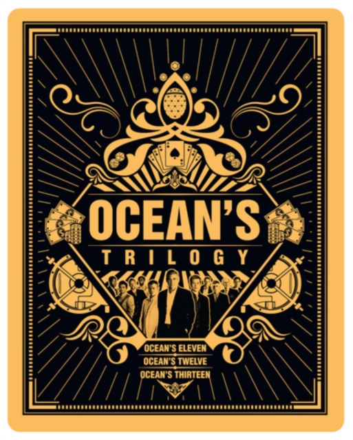 Ocean's Trilogy 2007 Blu-ray / 4K Ultra HD (Steel Book) - MangaShop.ro