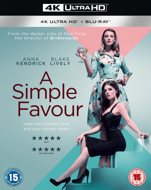 A Simple Favour 4K Ultra HD + Blu-Ray - MangaShop.ro