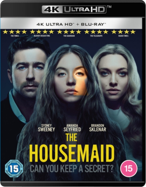 The Housemaid 2025 Blu-ray / 4K Ultra HD + Blu-ray - MangaShop.ro