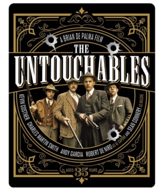 The Untouchables 1987 Blu-ray / 4K Ultra HD + Blu-ray (Steelbook) - MangaShop.ro