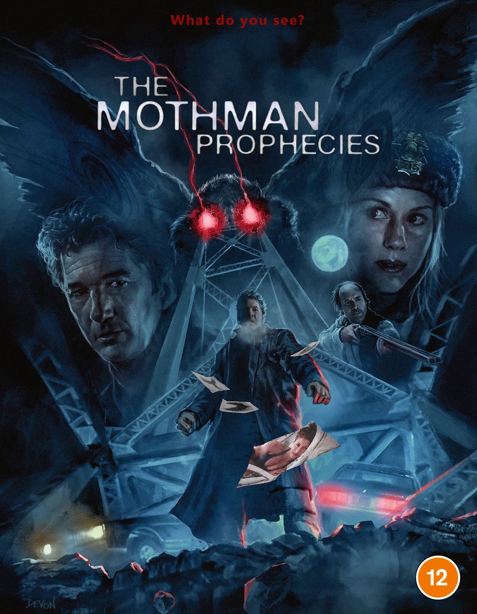The Mothman Prophecies 2002 Blu-ray / 4K Ultra HD + Blu-ray + Book - MangaShop.ro