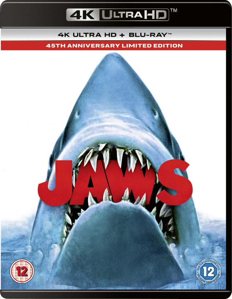 Jaws 1975 Blu-ray / 4K Ultra HD - MangaShop.ro