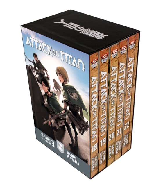 Attack on Titan Season 3 Part 2 Manga Box Set - MangaShop.ro