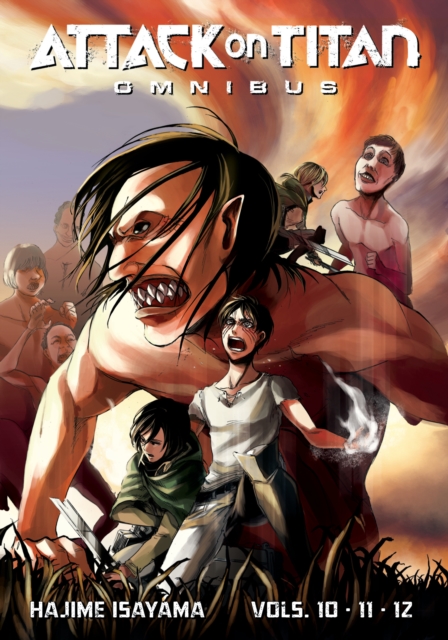 Attack on Titan Omnibus  4 (Vol. 10-12) - MangaShop.ro