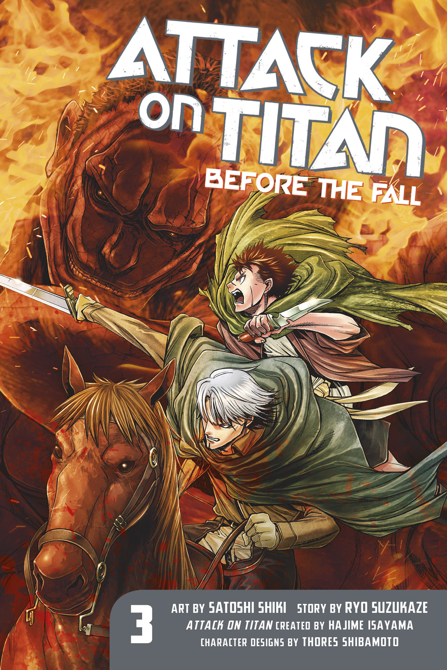 Attack on Titan: Before the Fall Vol.  3 - MangaShop.ro