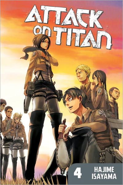 Attack on Titan Vol.  4 - MangaShop.ro