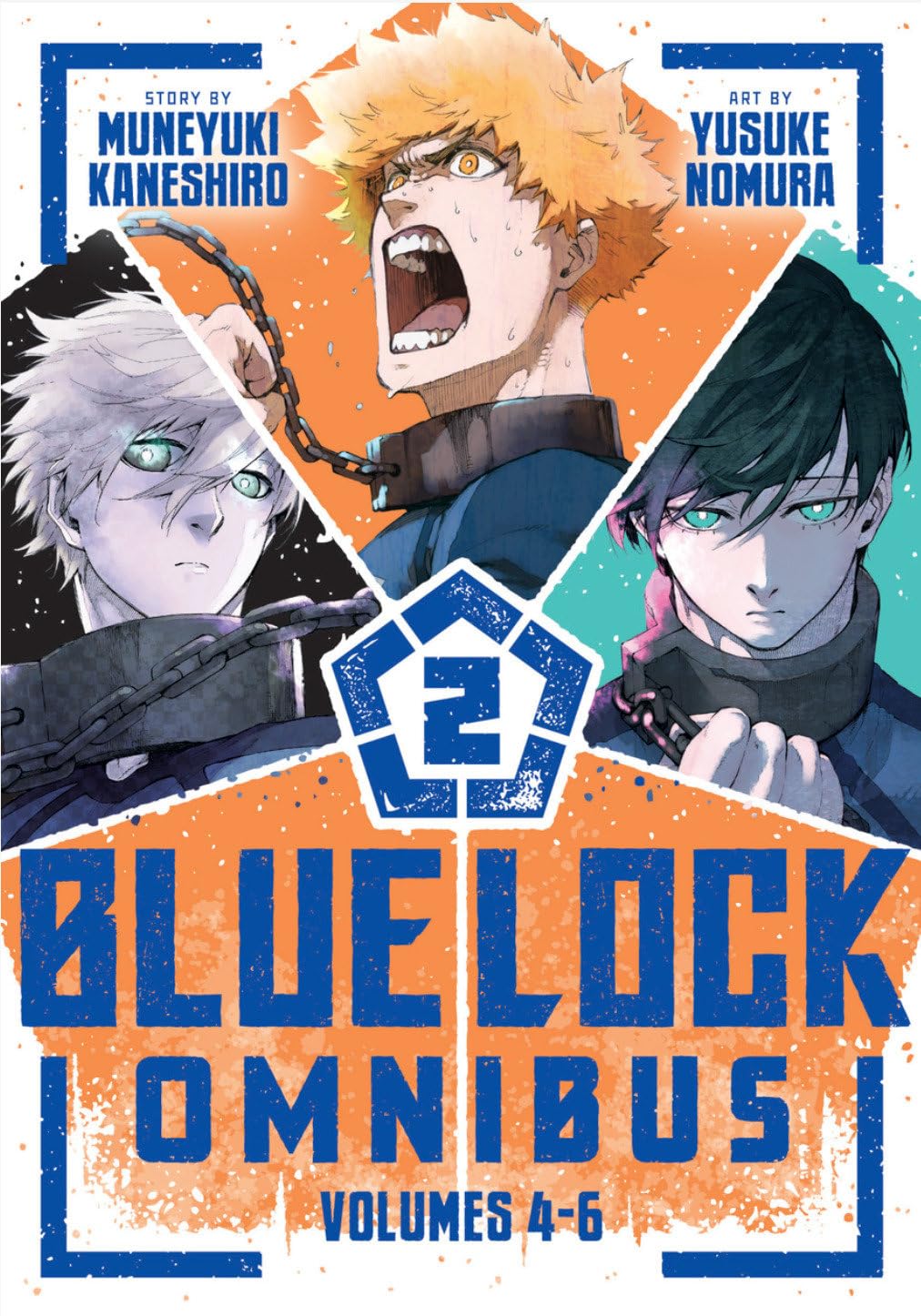 Blue Lock Omnibus 2 (Vol. 4-6) - MangaShop.ro