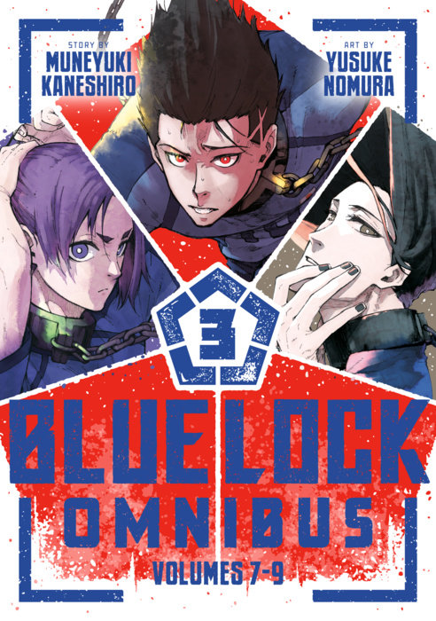 Blue Lock Omnibus 3 (Vol. 7-9) - MangaShop.ro