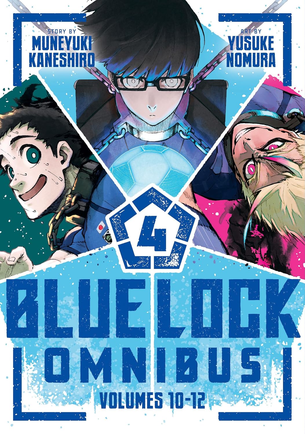 Blue Lock Omnibus 4 (Vol. 10-12) - MangaShop.ro