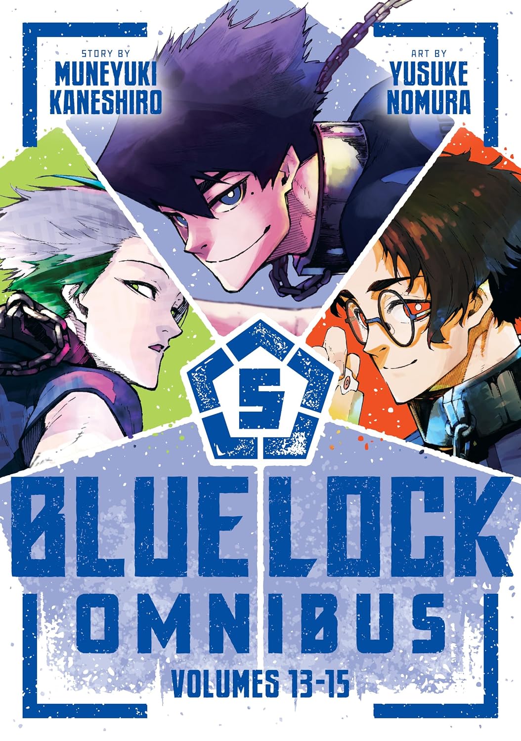 Blue Lock Omnibus 5 (Vol. 13-15) - MangaShop.ro