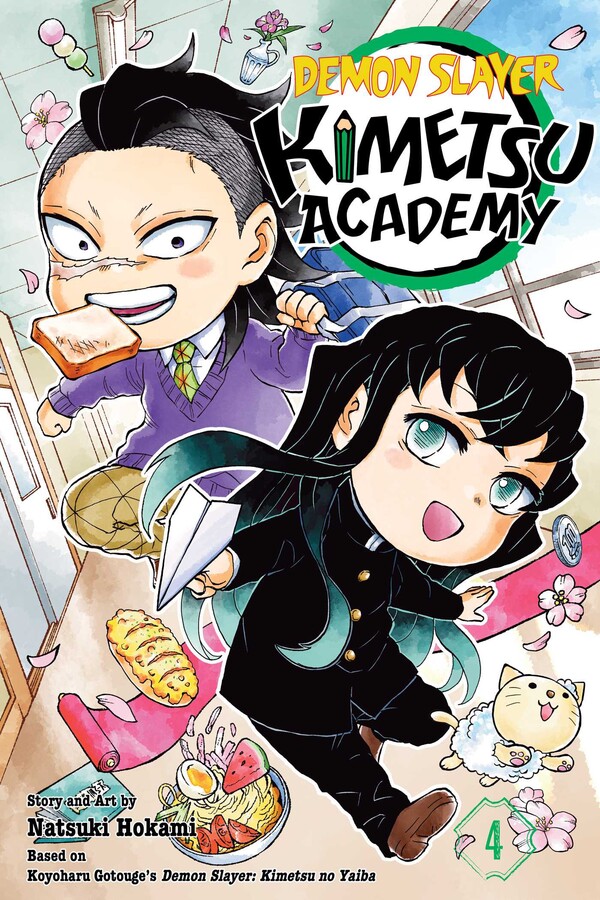 Demon Slayer: Kimetsu Academy, Vol. 4 - MangaShop.ro