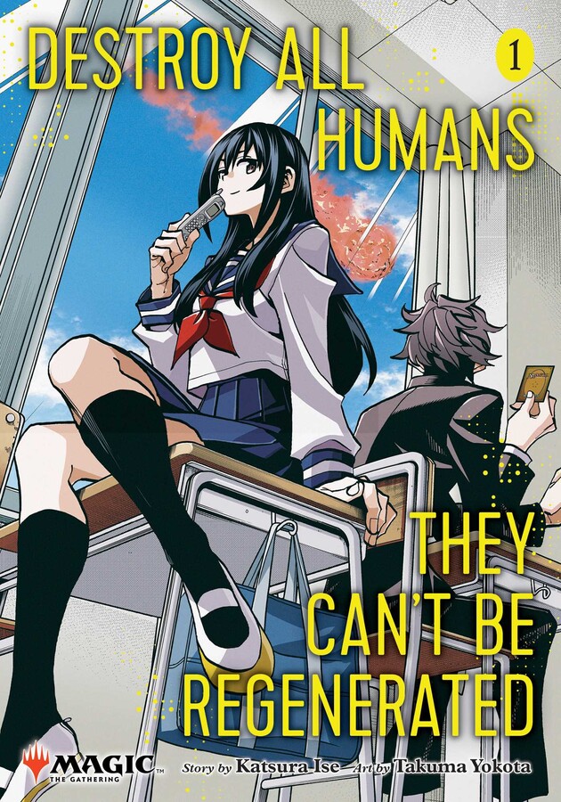 Destroy All Humans. They Can't Be Regenerated. a Magic: The Gathering Manga, Vol. 1 - MangaShop.ro