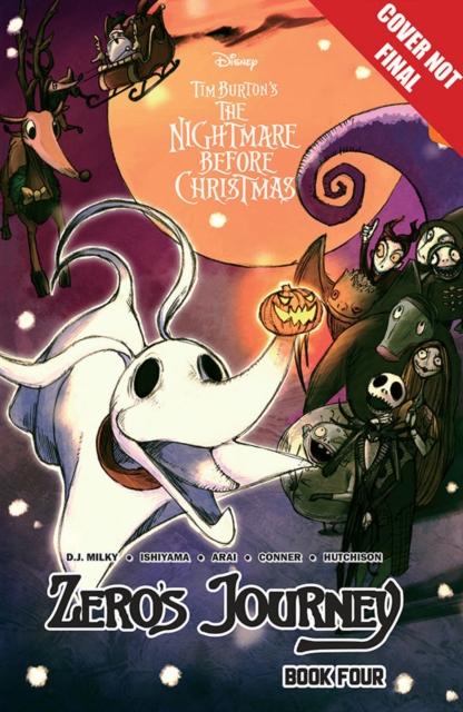 Disney Manga: Tim Burton's the Nightmare Before Christmas -- Zero's Journey Book 4 - MangaShop.ro