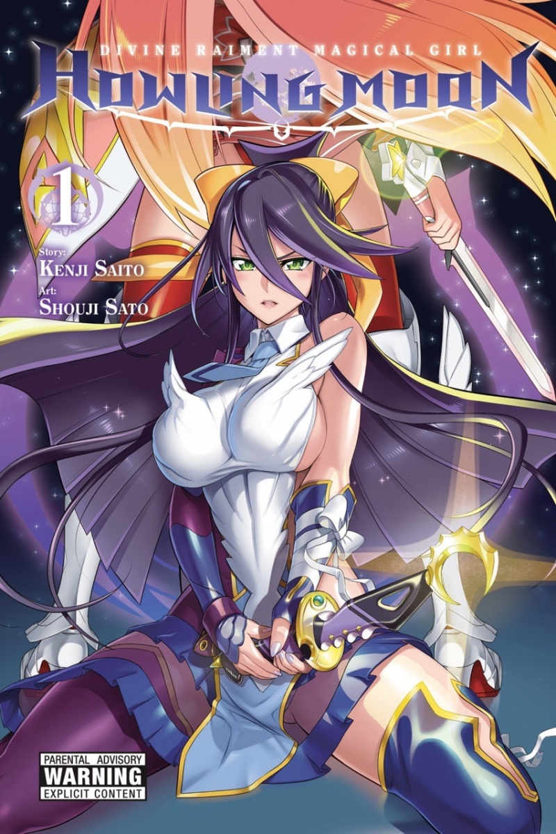 Divine Raiment Magical Girl Howling Moon Vol.  1 - MangaShop.ro