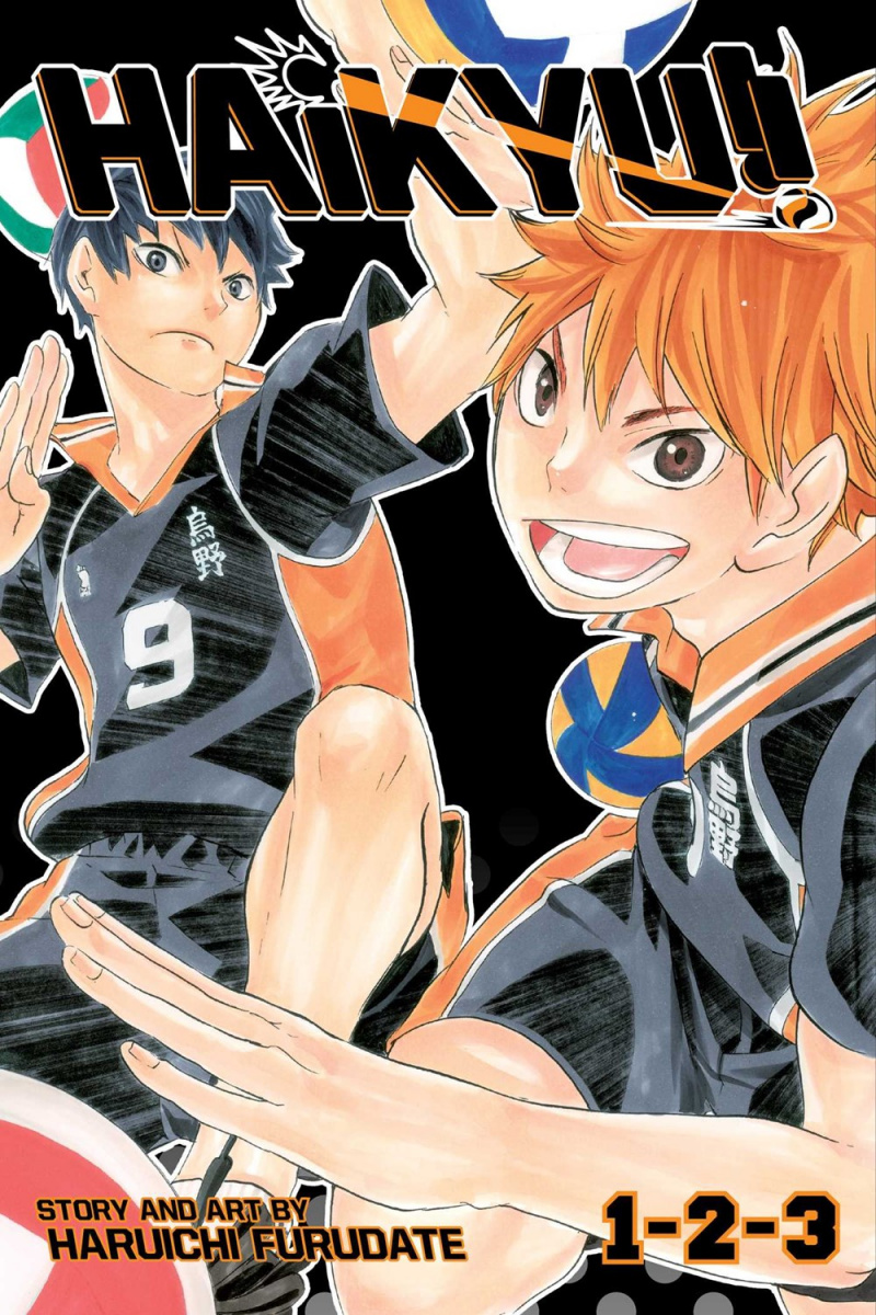 Haikyu!! (3-In-1 Edition), Vol. 1: Includes Vols. 1, 2 & 3 - MangaShop.ro