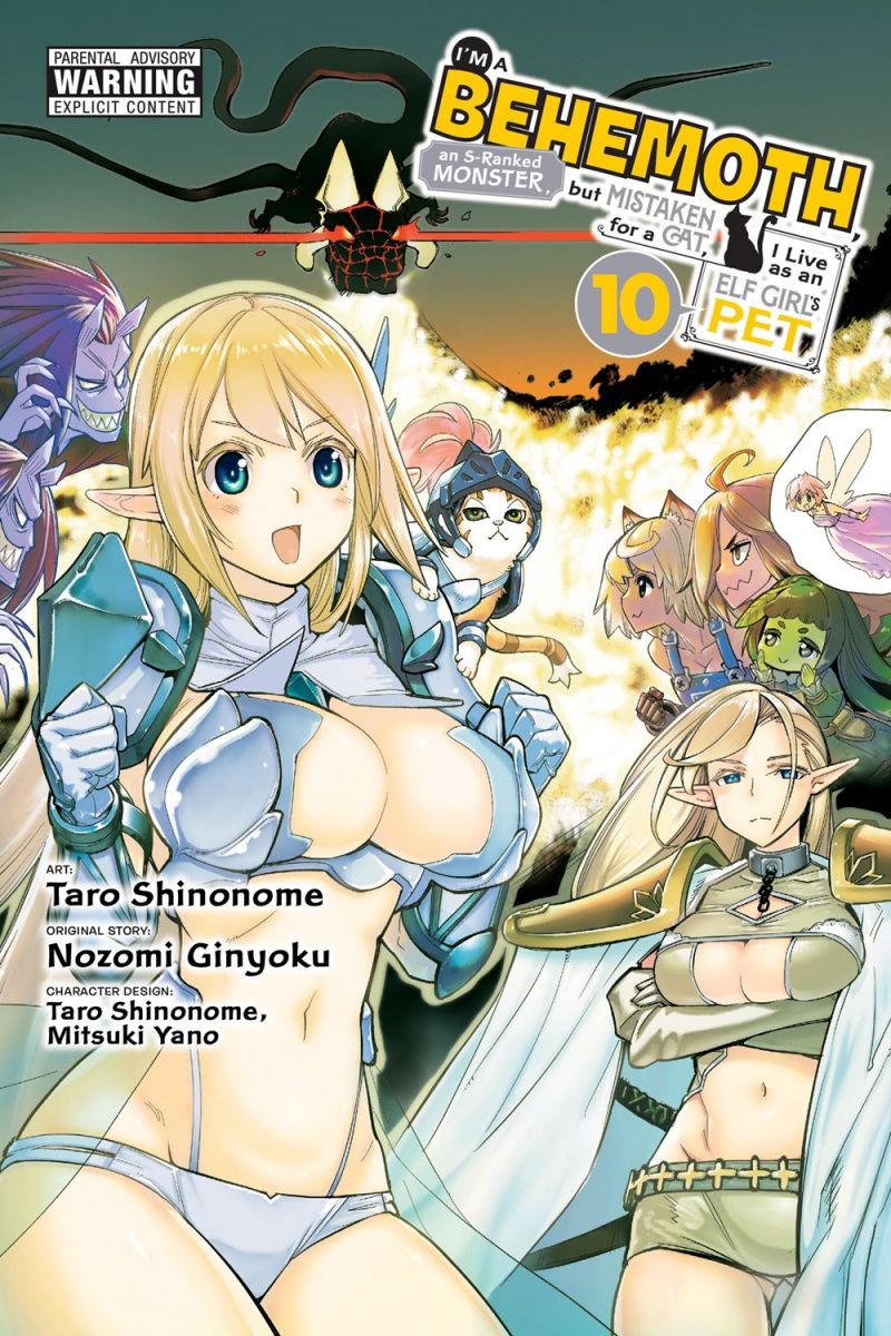 I'm a Behemoth, an S-Ranked Monster, But Mistaken for a Cat, I Live as an Elf Girl's Pet, Vol. 10 - MangaShop.ro
