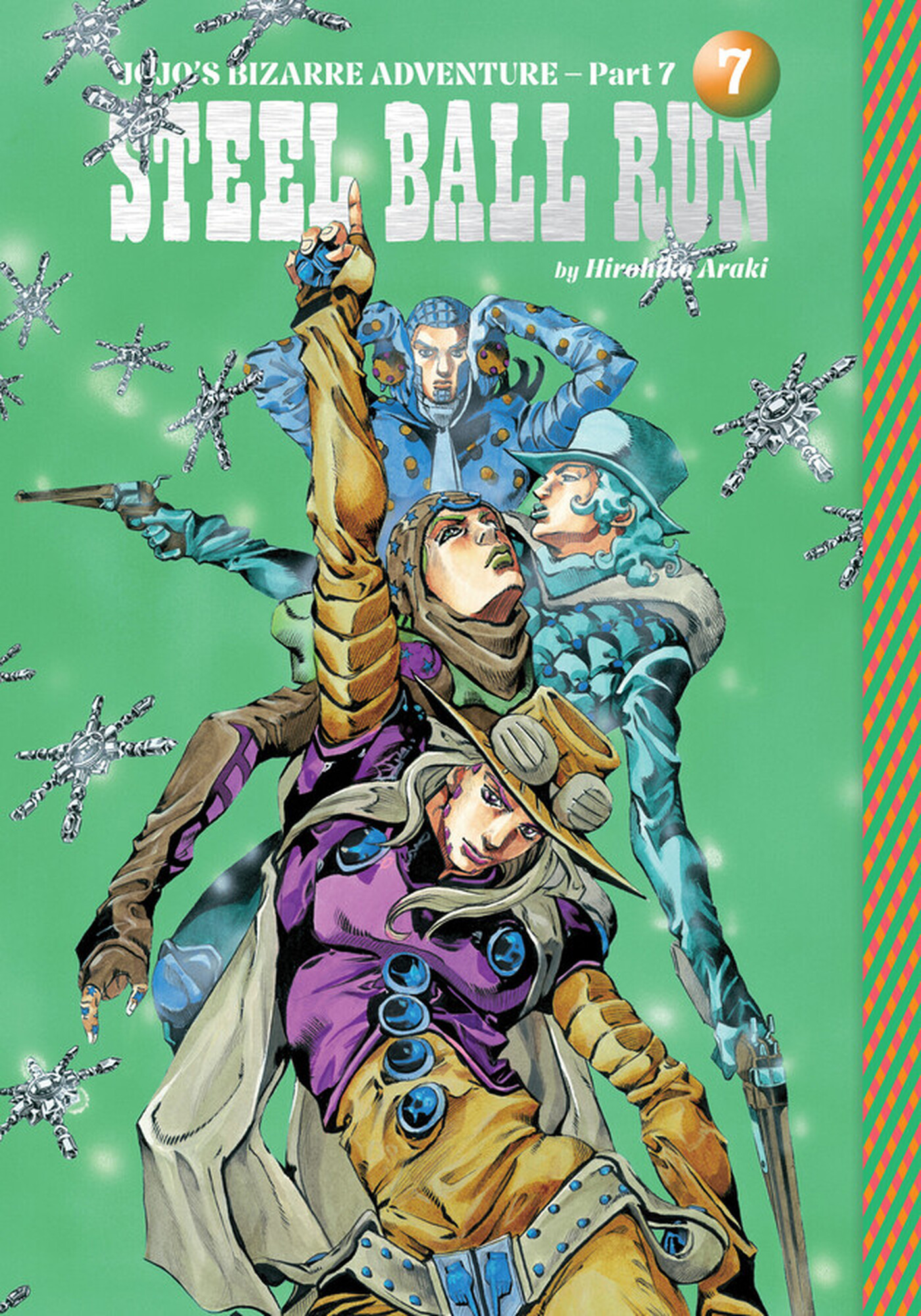 Jojo's Bizarre Adventure: Part 7--Steel Ball Run, Vol. 7 (Hardcover) - MangaShop.ro