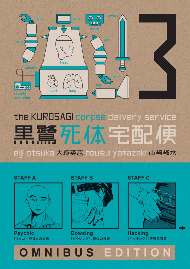 The Kurosagi Corpse Delivery Service Omnibus Vol.  3 - MangaShop.ro