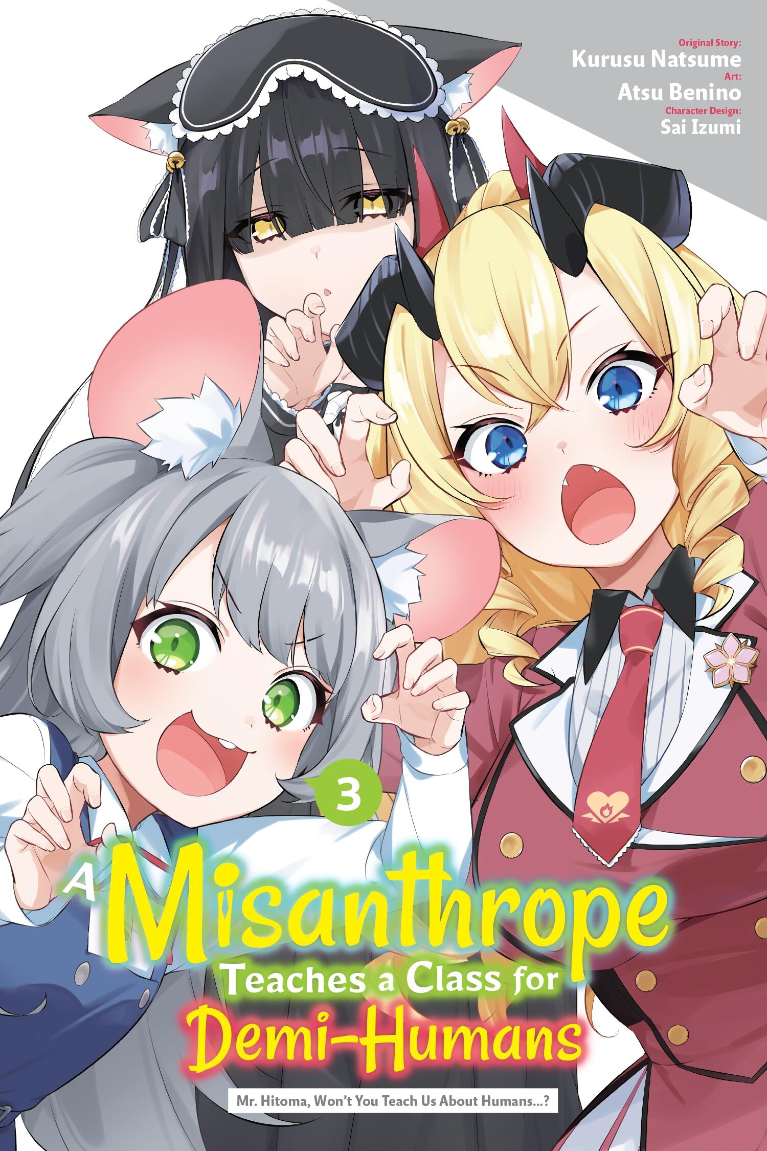 Misanthrope Teaches a Class for Demi-Humans, Vol. 3 - MangaShop.ro