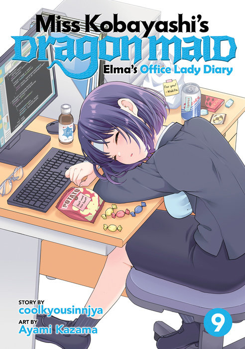 Miss Kobayashi's Dragon Maid: Elma's Office Lady Diary Vol. 9 - MangaShop.ro