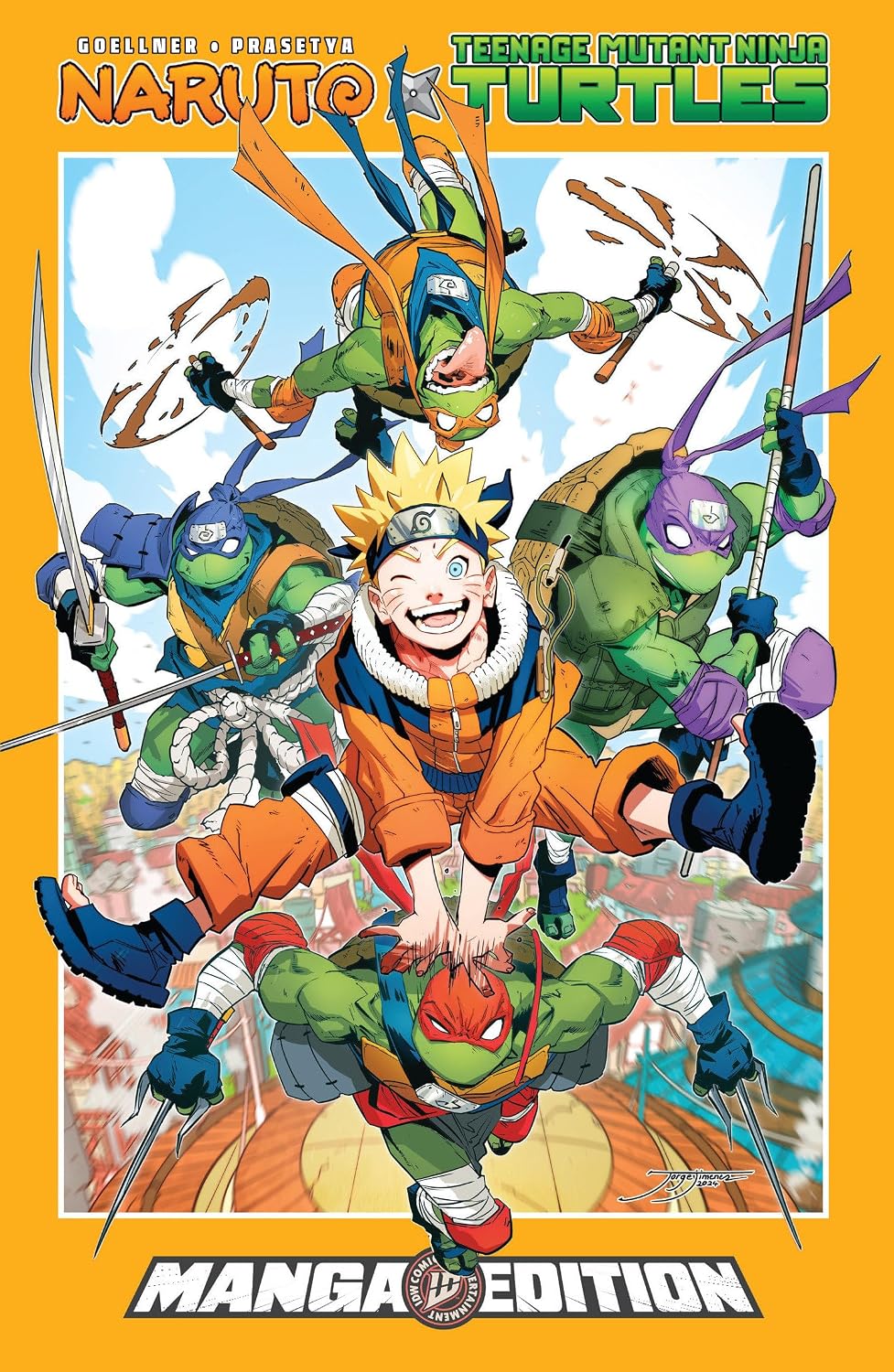 Naruto X Teenage Mutant Ninja Turtles--Manga Style Edition - MangaShop.ro