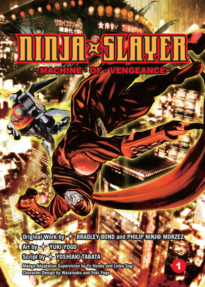 Ninja Slayer Vol.  1 Machine of Vengeance - MangaShop.ro