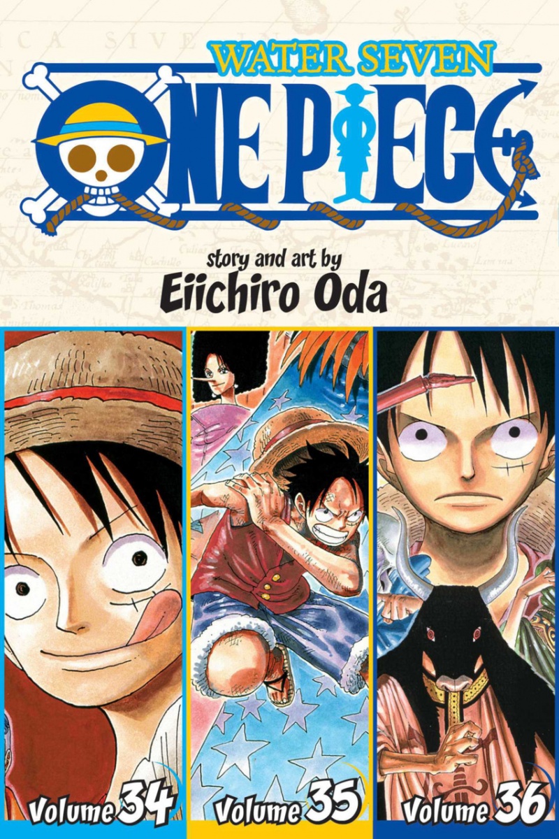 One Piece (3-in-1 Edition) Vol. 34-36 Water Seven - MangaShop.ro