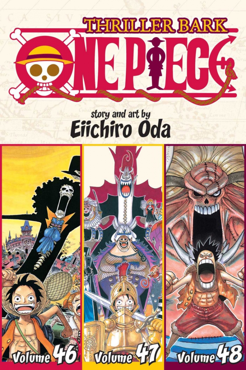 One Piece (3-in-1 Edition) Vol. 46-48 Thriller Bark - MangaShop.ro