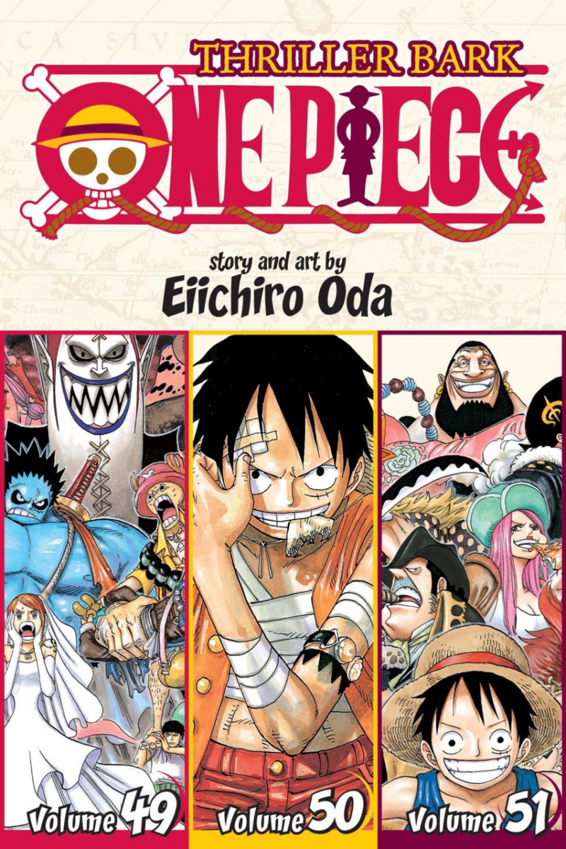 One Piece (3-in-1 Edition) Vol. 49-51 Thriller Bark - MangaShop.ro
