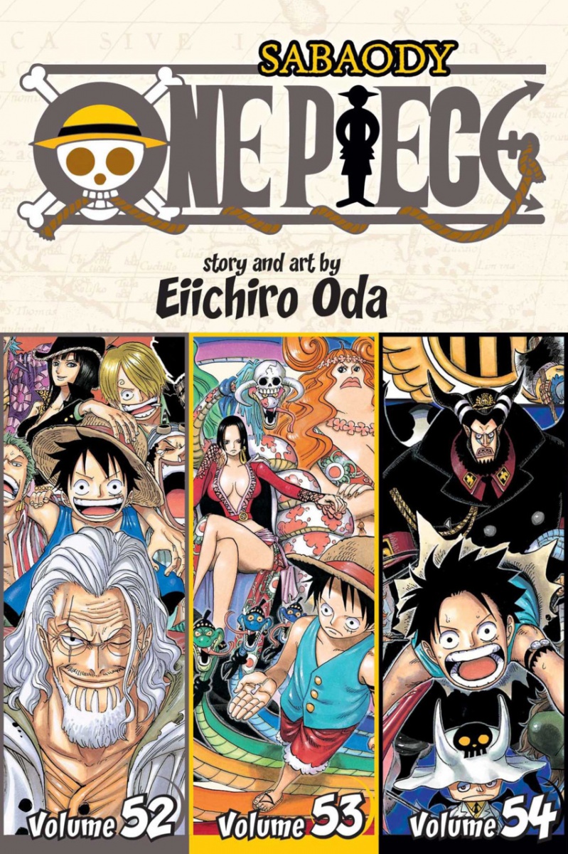 One Piece (3-in-1 Edition) Vol. 52-54 Sabaody - MangaShop.ro