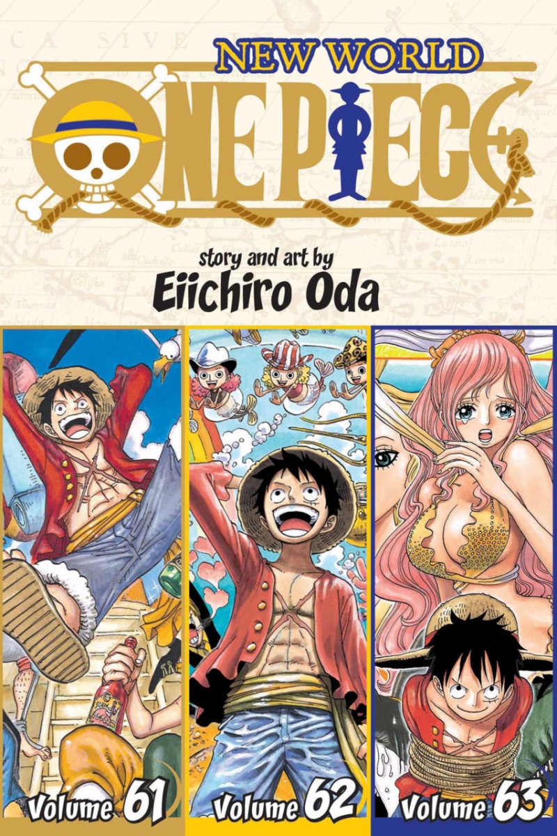 One Piece (3-in-1 Edition) Vol. 61-63 New World - MangaShop.ro