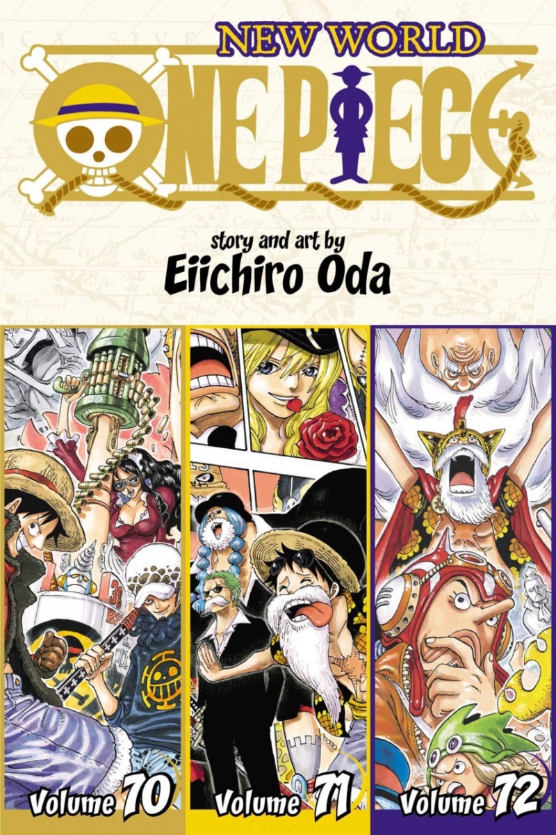 One Piece (3-in-1 Edition) Vol. 70-72 New World - MangaShop.ro