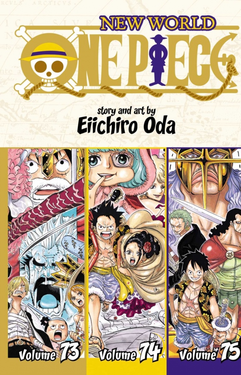 One Piece (3-in-1 Edition) Vol. 73-75 New World - MangaShop.ro