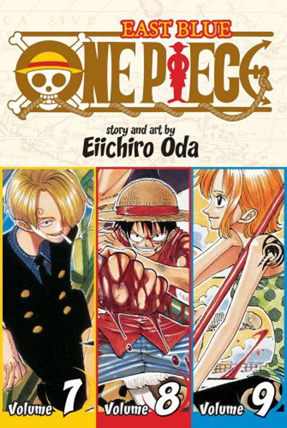 One Piece (3-in-1 Edition) Vol.  7-9 East Blue - MangaShop.ro