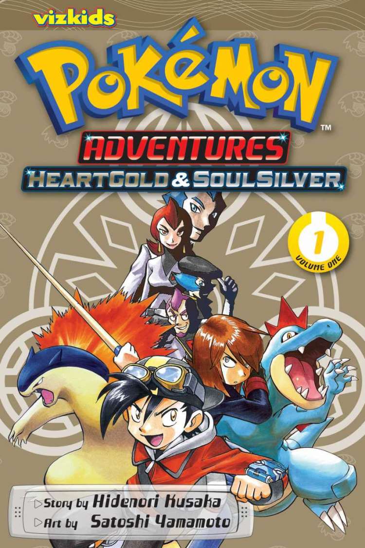Pokemon Adventures: HeartGold and SoulSilver Vol.  1 - MangaShop.ro