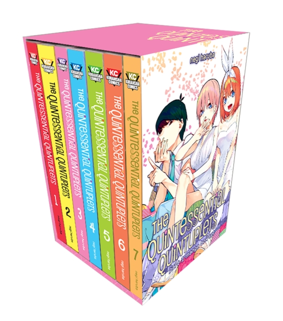The Quintessential Quintuplets Part 1 Manga Box Set - MangaShop.ro