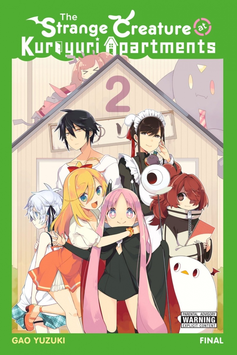 The Strange Creature at Kuroyuri Apartments Vol.  2 - MangaShop.ro